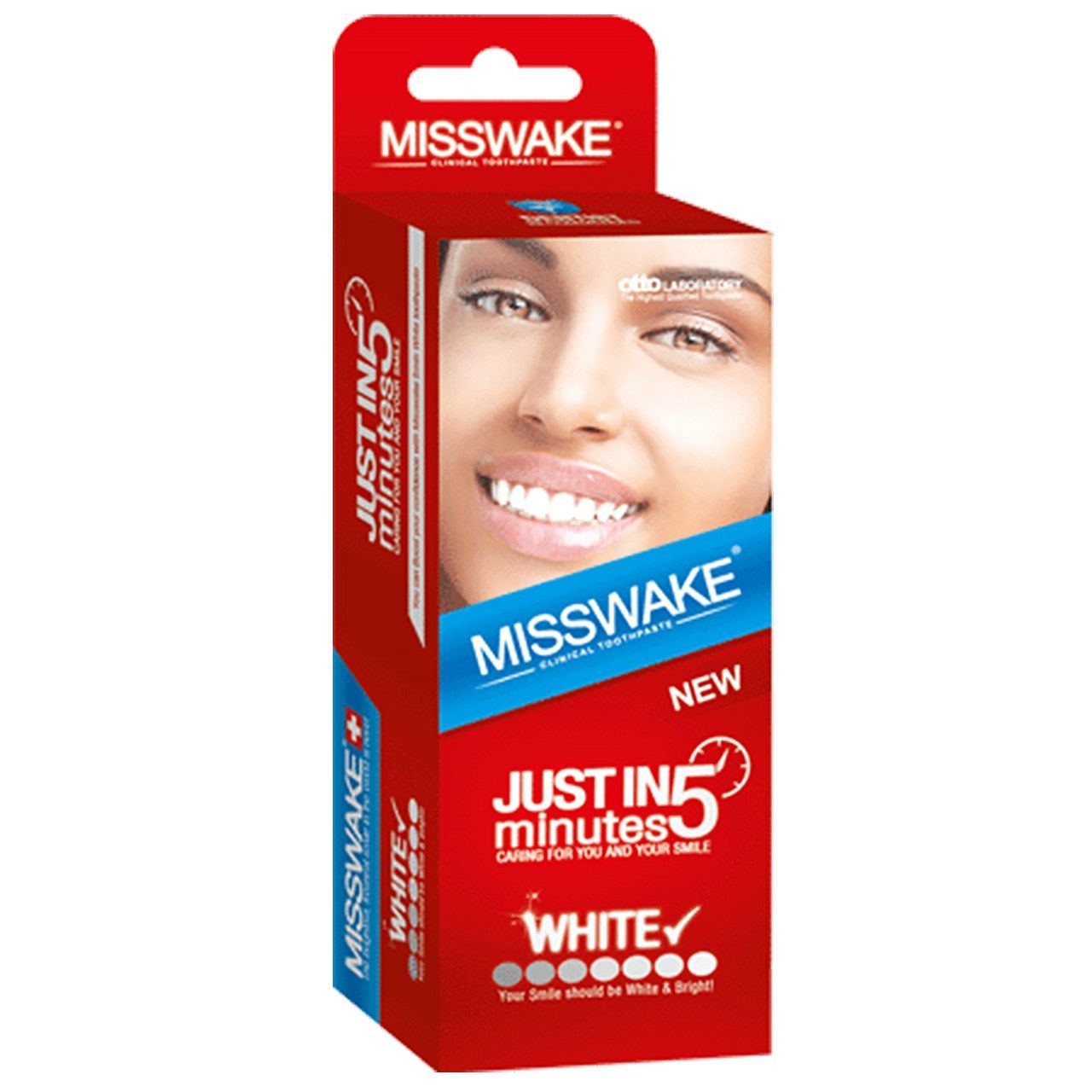 خمیر دندان سفید کننده میسویک مدل Just In 5 Minutes حجم ۵۰ میل
